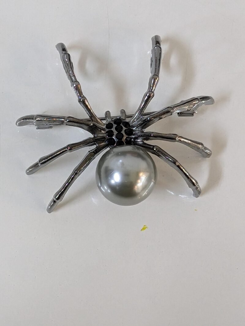 Brooch 7 Unique Black Spider Brooch Bold Statement Pin - Image 5