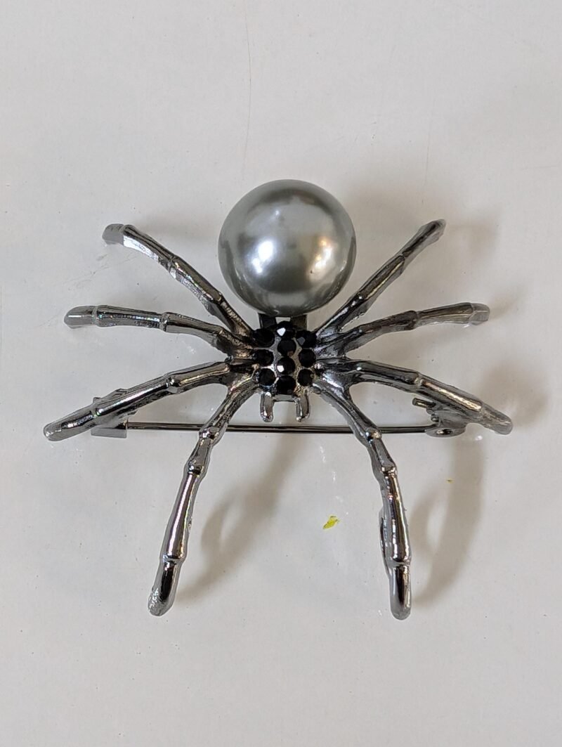 Brooch 7 Unique Black Spider Brooch Bold Statement Pin - Image 6