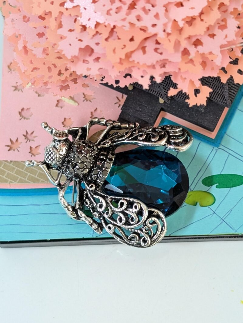 Brooch 8 Crystal Bee Brooch for Women Stylish and Chic - Image 5