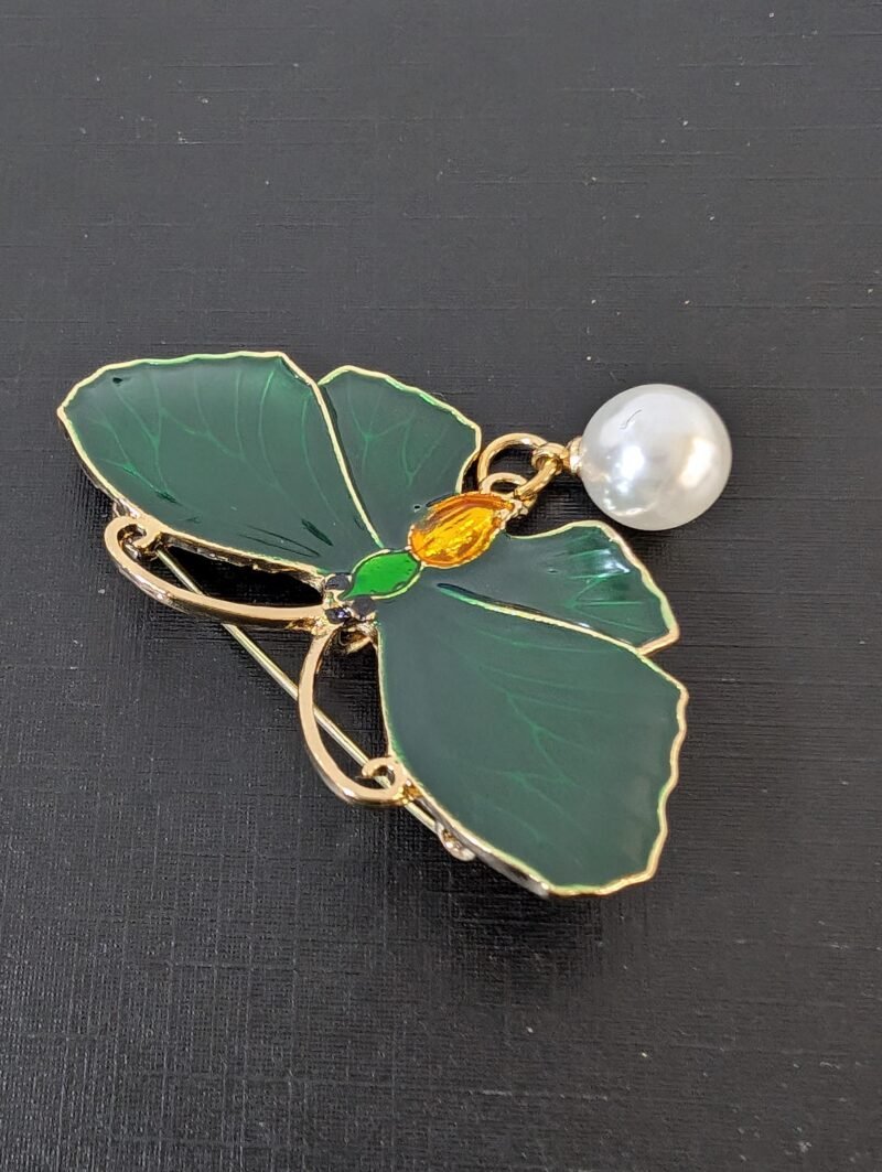 Brooch 10 Vintage Crystal Butterfly Brooch Style 7 Elegant Accent Piece - Image 5