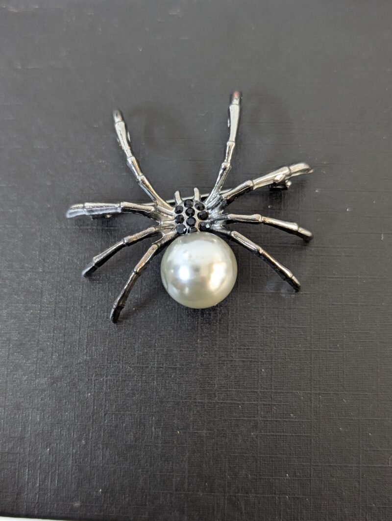 Brooch 7 Unique Black Spider Brooch Bold Statement Pin - Image 7