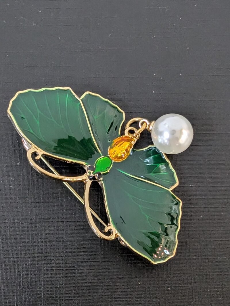 Brooch 10 Vintage Crystal Butterfly Brooch Style 7 Elegant Accent Piece - Image 3