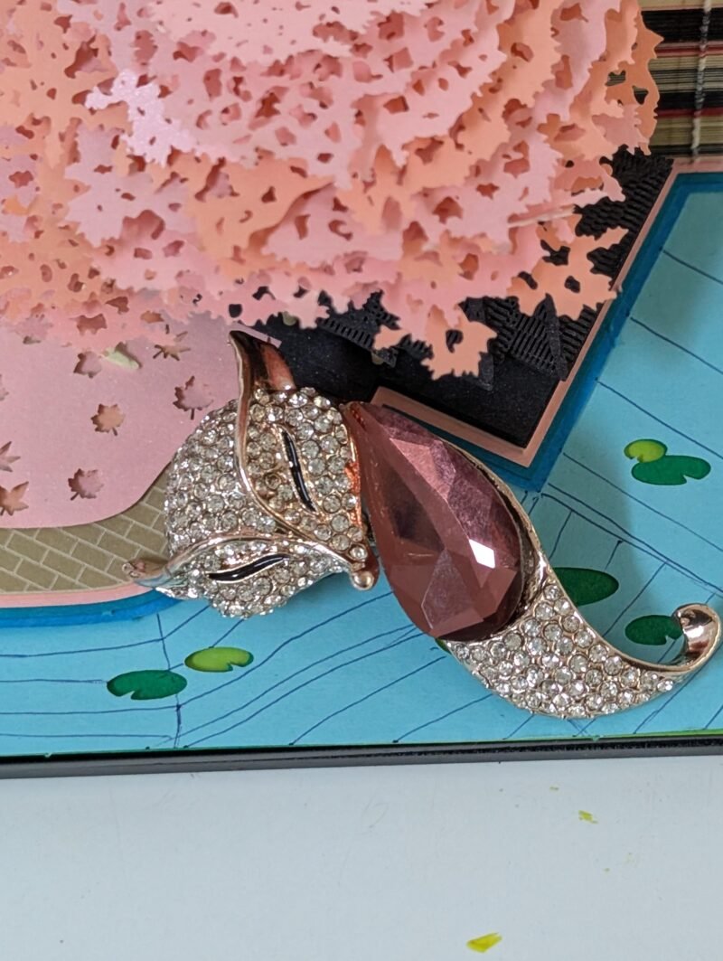 Brooch 27 Full Crystal Fox Brooch Trendy fox Fashion Accessory - Image 4