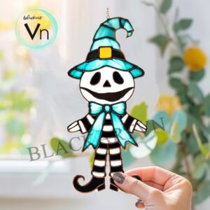 Digital Download The clown T01 ,  Stained Glass Pattern Modern Suncatcher Diy Easy art Hobby License Beginner to Intermediate stain glass
