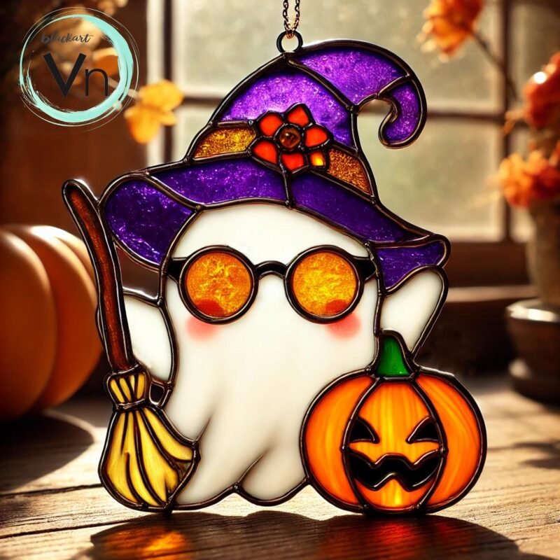 Digital Download combo halloween 1,  Stained Glass Pattern Modern Suncatcher Diy Easy art Hobby License Beginner to Intermediate stain glass - Image 5