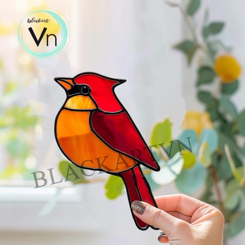 Digital Download  Pattern- Songbirds  T01 Stained Glass Pattern, Modern Suncatcher, Diy Stained Glass| Beginner,sample for newbie - Image 3