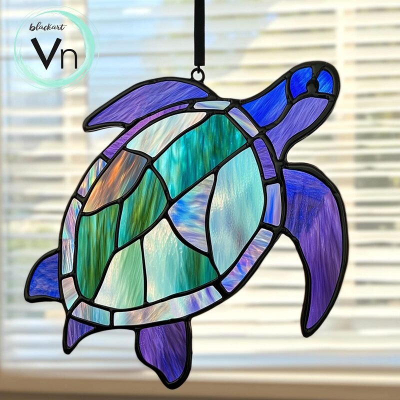 Digital Download  PATTERNS â€¢ Ocean , and Turtle T01 Stained glass