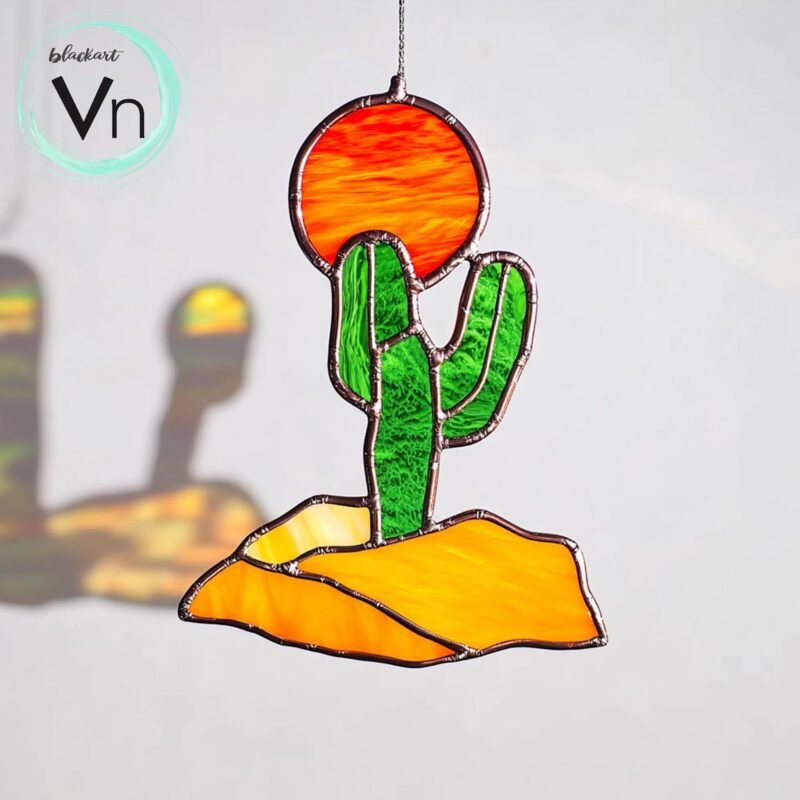 Digital Download  Pattern   Stained Glass  , Modern Suncatcher, Diy Stained Glass